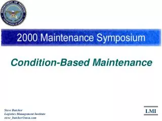 Condition-Based Maintenance