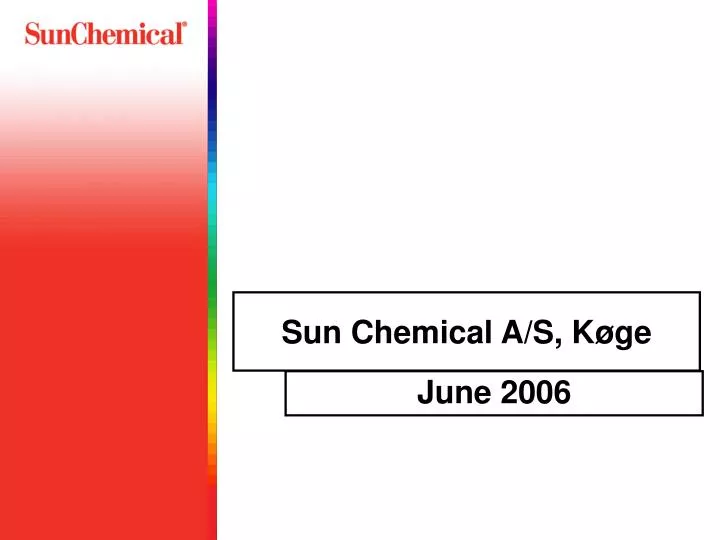 sun chemical a s k ge