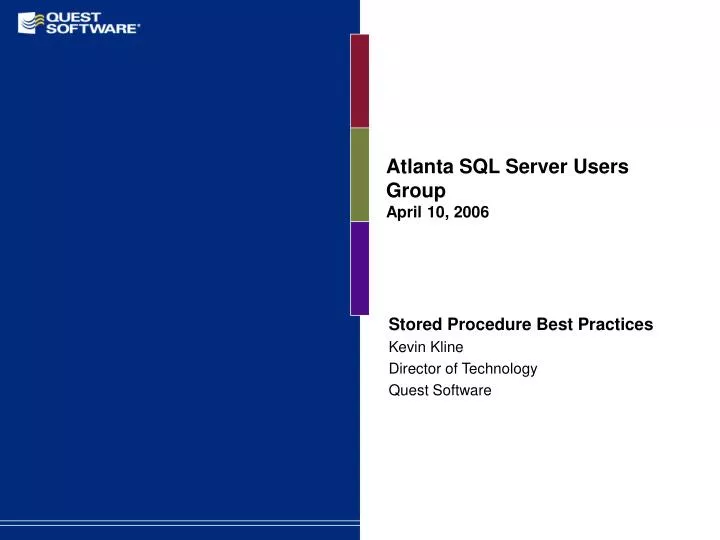 atlanta sql server users group april 10 2006