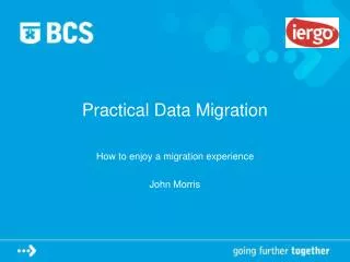 Practical Data Migration