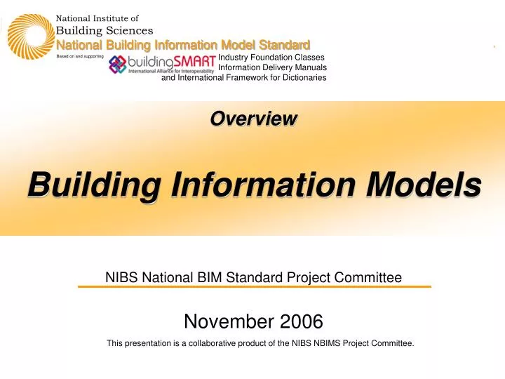 overview building information models