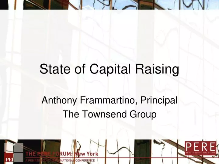 state of capital raising