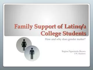 Family Support of Latino/a College Students