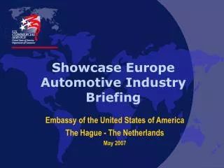 Showcase Europe Automotive Industry Briefing