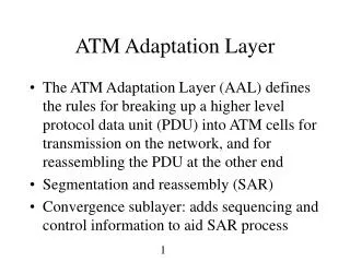 ATM Adaptation Layer