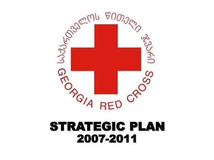 strategic plan 2007 2011