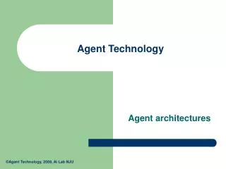 Agent Technology