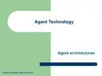 Agent Technology - slide 1