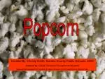 Popcorn - slide 1