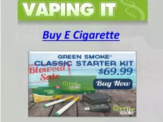 Buy E Cigarette
