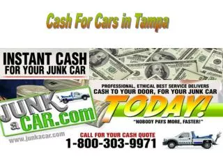 Cars For Cash Tampa