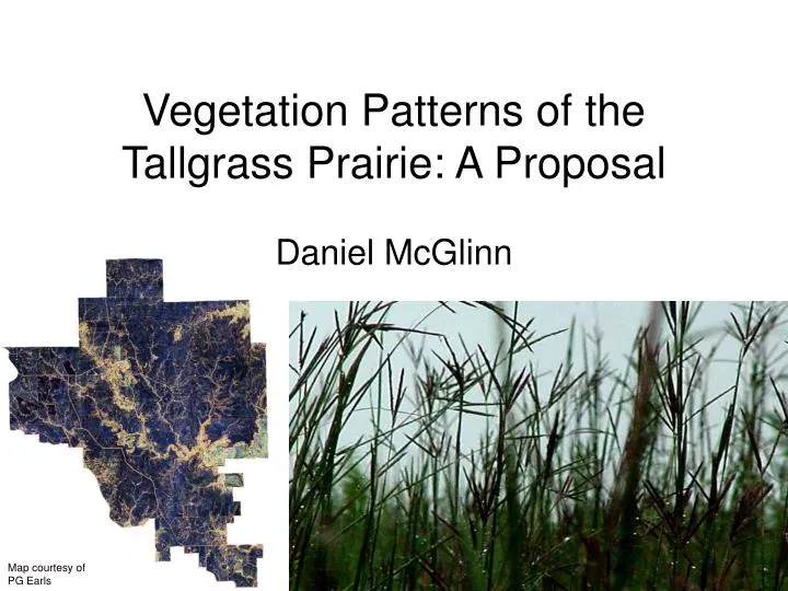 vegetation patterns of the tallgrass prairie a proposal