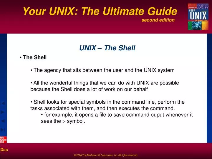 unix the shell