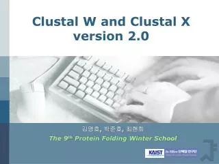 Clustal W and Clustal X version 2.0