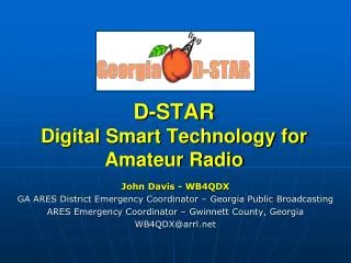 D-STAR Digital Smart Technology for Amateur Radio
