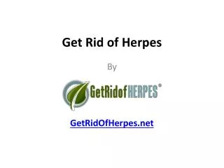 Get Rid of Herpes