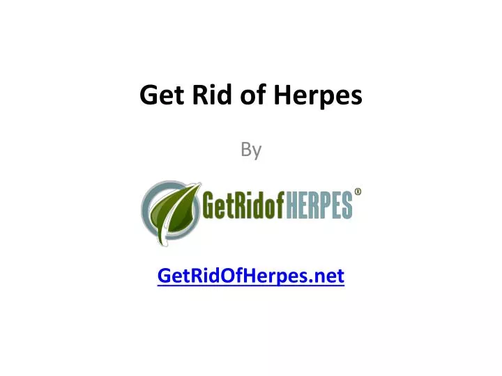get rid of herpes