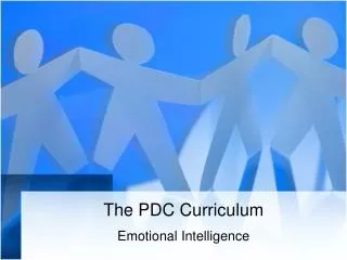 The PDC Curriculum