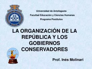 Universidad de Antofagasta Facultad Educación y Ciencias Humanas Programa Postítulos