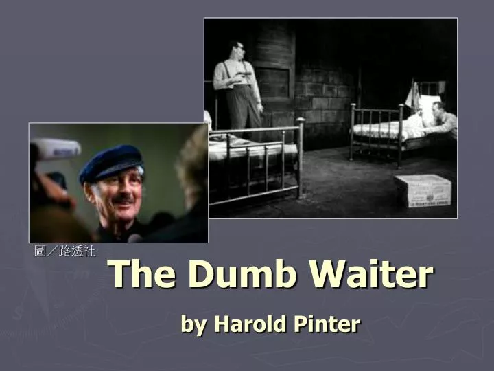 the dumb waiter by harold pinter