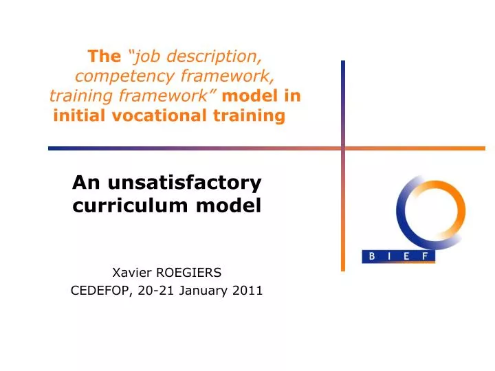 the job description competency framework training framework model in initial vocational training