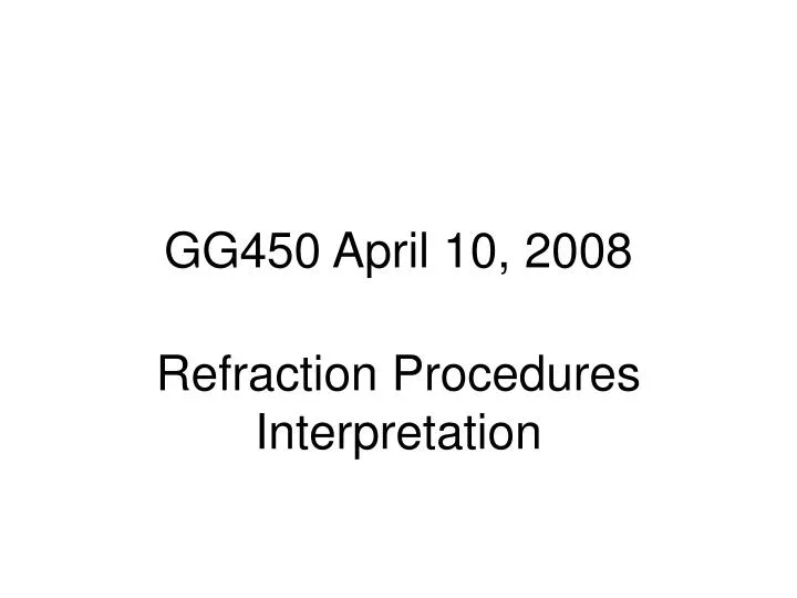 gg450 april 10 2008