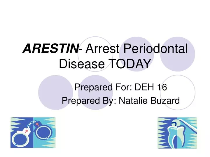 arestin arrest periodontal disease today