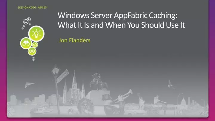 windows server appfabric caching what it is and when you should use it