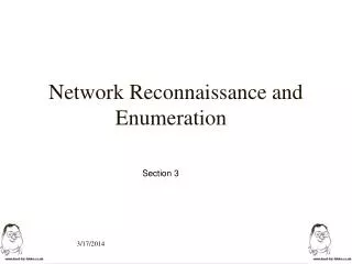 Network Reconnaissance and Enumeration