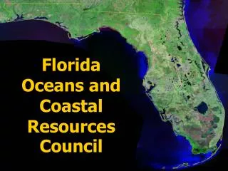 Florida Oceans and Coastal Resources Council
