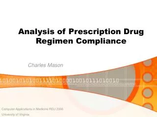 Analysis of Prescription Drug Regimen Compliance