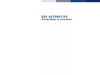 GDX Automotive History::