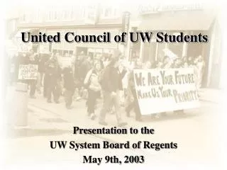 United Council of UW Students