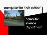 parma senior high school - slide 1