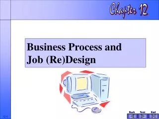 Business Process and Job (Re)Design