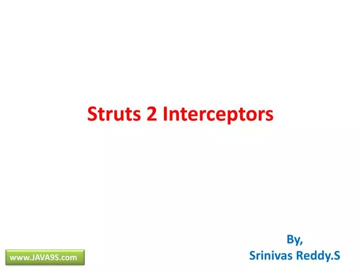 struts 2 interceptors