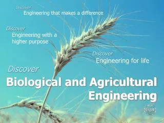Discover Engineering that makes a difference