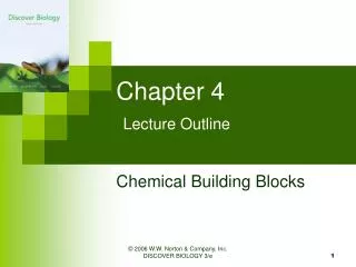Chapter 4 Lecture Outline