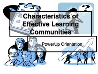 Characteristics of Effective Learning Communities