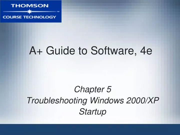 a guide to software 4e