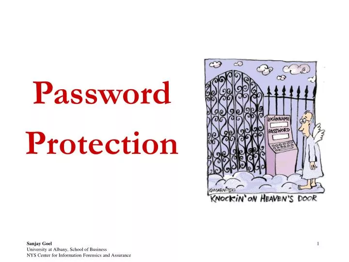 password protection