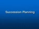 Succession Planning - slide 1