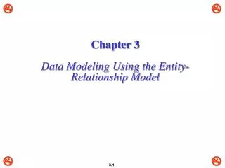 Chapter 3 Data Modeling Using the Entity-Relationship Model