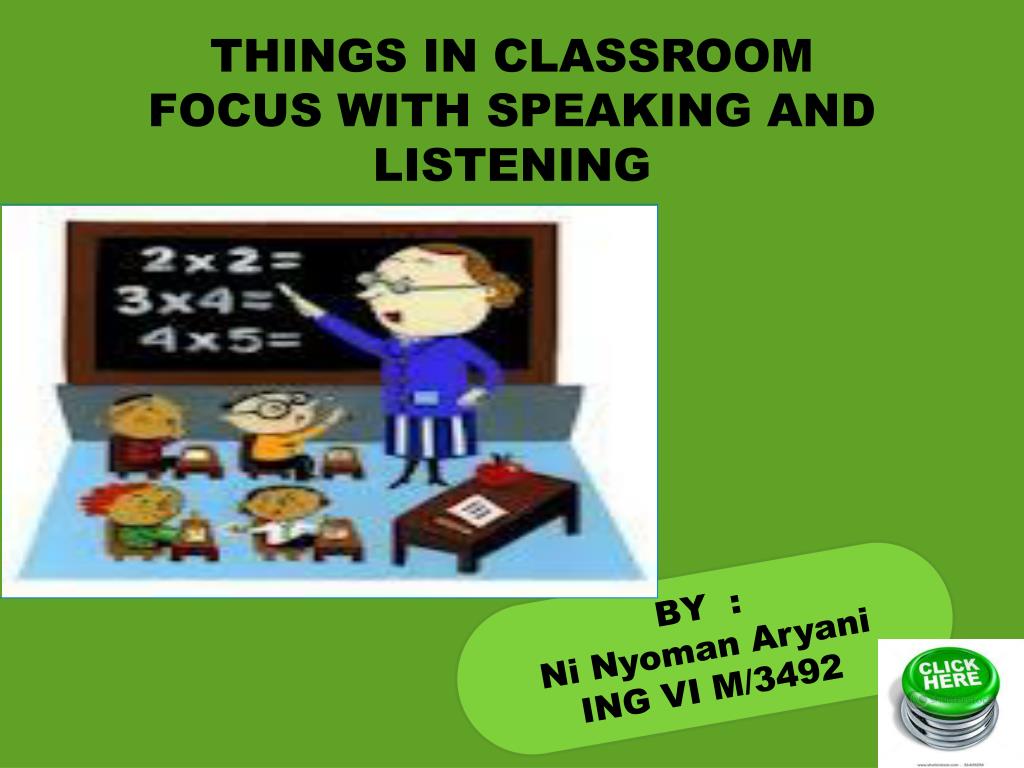 PPT - THINGS IN CLASSROOM PowerPoint Presentation, free download - ID ...