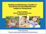 Pennsylvania Early Learning Investment Commission - slide 1