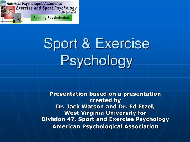 sport exercise psychology