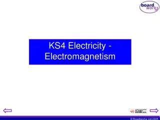 KS4 Electricity - Electromagnetism