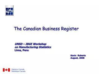 The Canadian Business Register