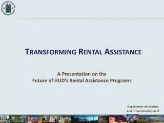 Transforming Rental Assistance