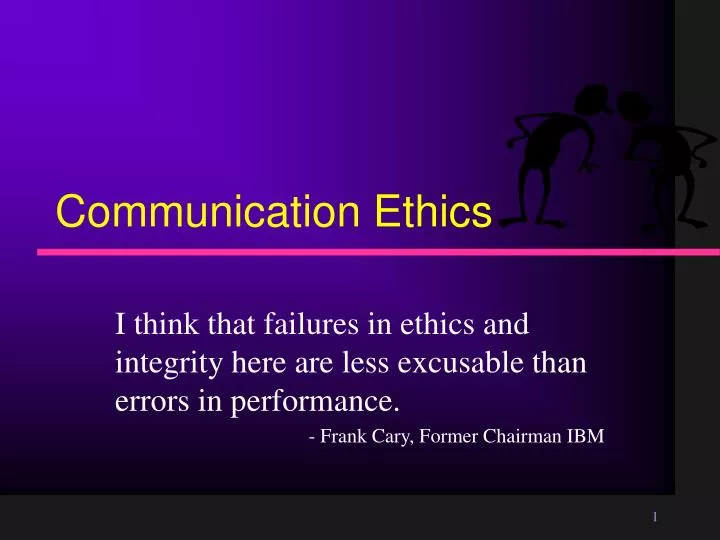 communication ethics